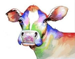 Cow Animal Paint By Numbers.png