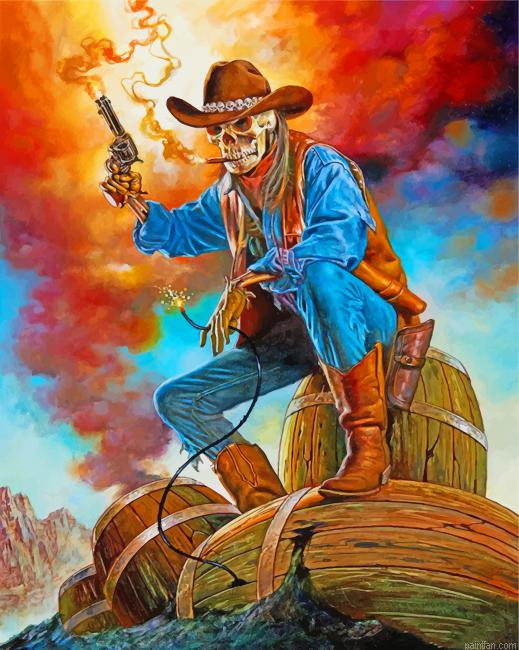 Cowboy Skull Paint By Number.png
