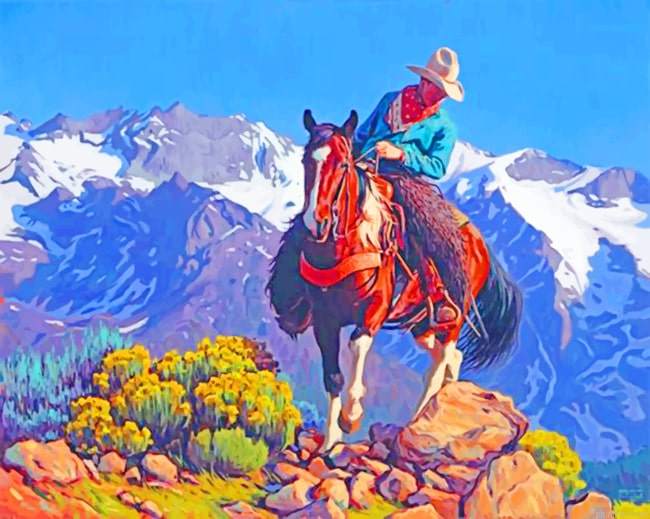 Cowboy Western Paint By Numbers.png