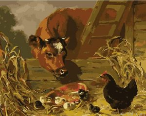 Cows And Chickens Paint By Numbers.png