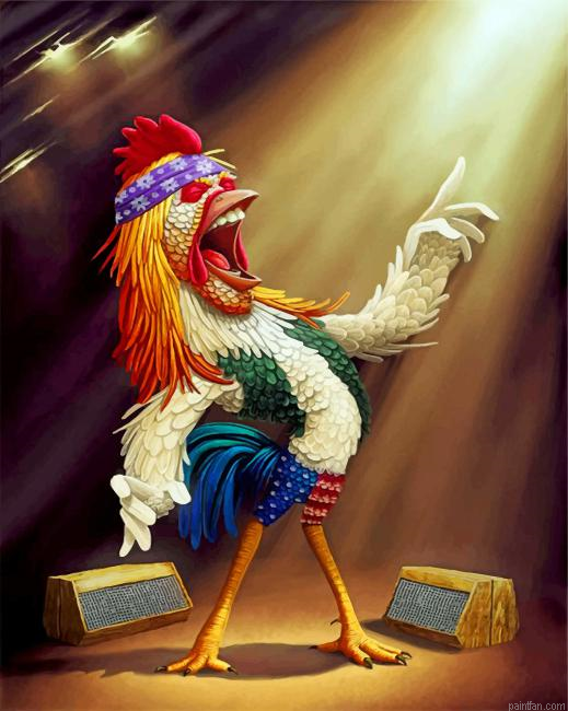 Crazy Chicken Paint By Number.png