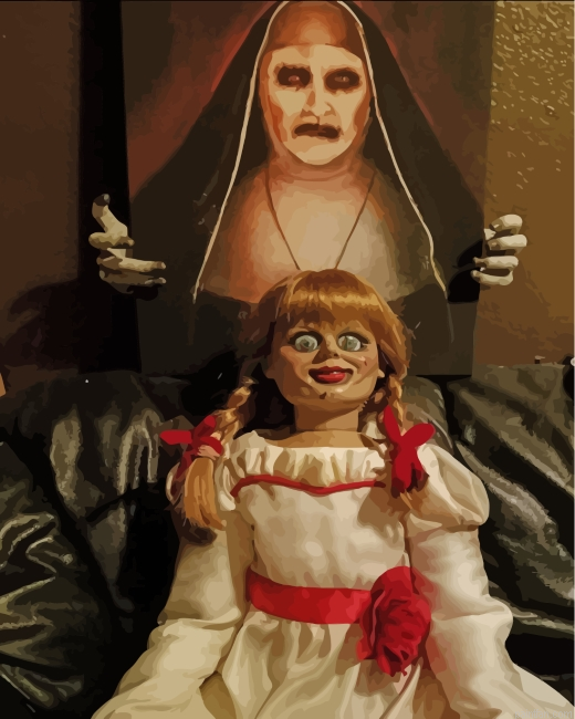 Creepy Annabelle Doll Paint By Number.png