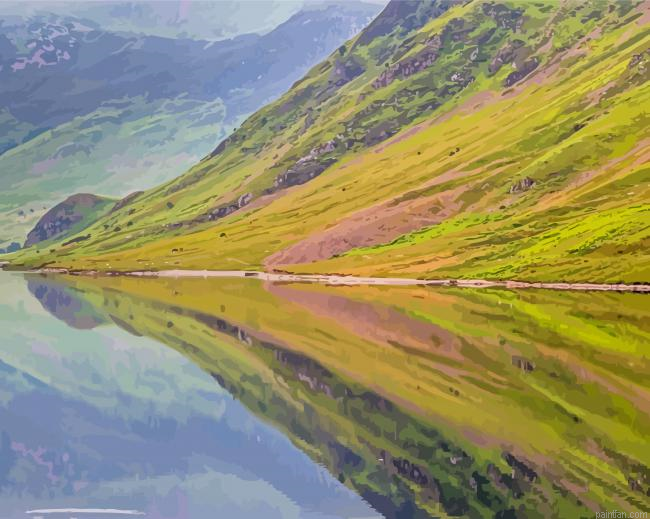 Crummock Water Lake Paint By Numbers.png