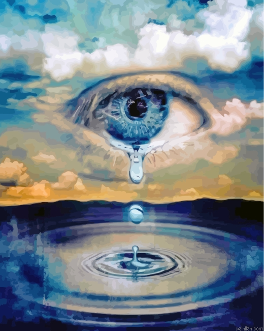 Crying Eye Paint By Number.png