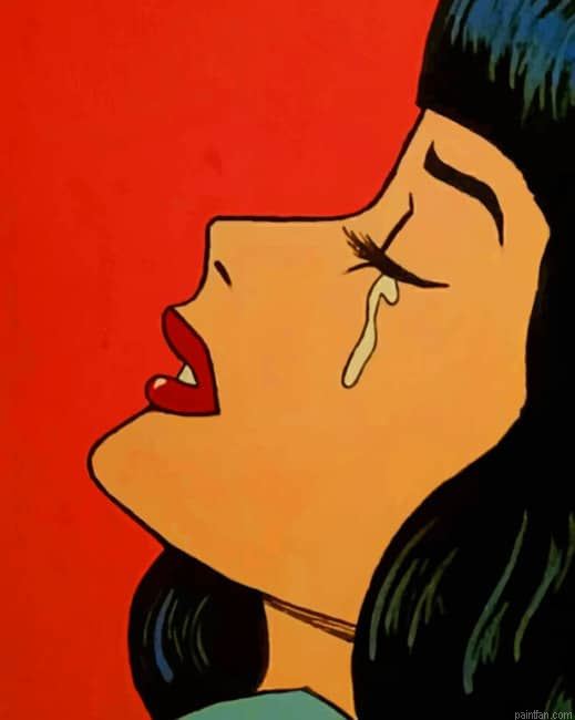 Crying Girl Paint By Number.png