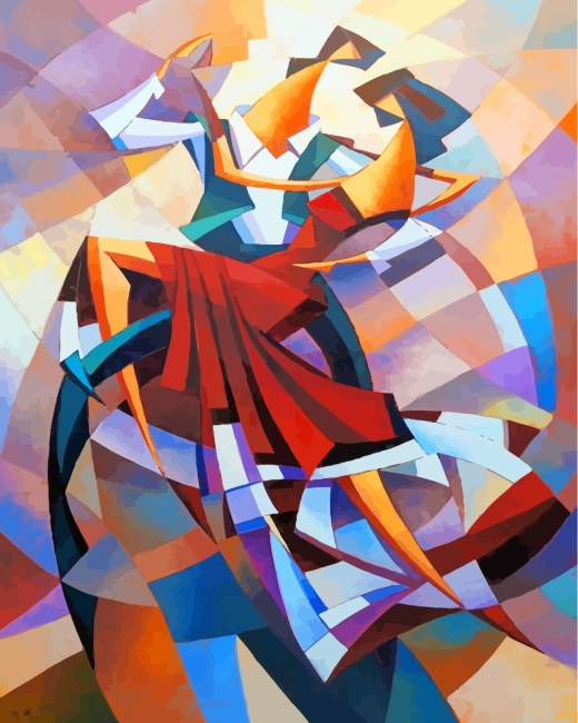 Cubism Dancers Paint By Number.png