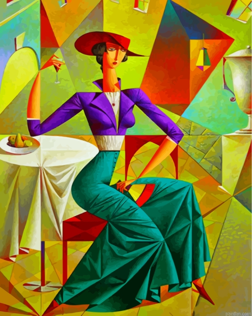 Cubism Lady Paint By Number.png