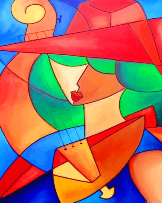 Cubist Woman Paint By Number.png