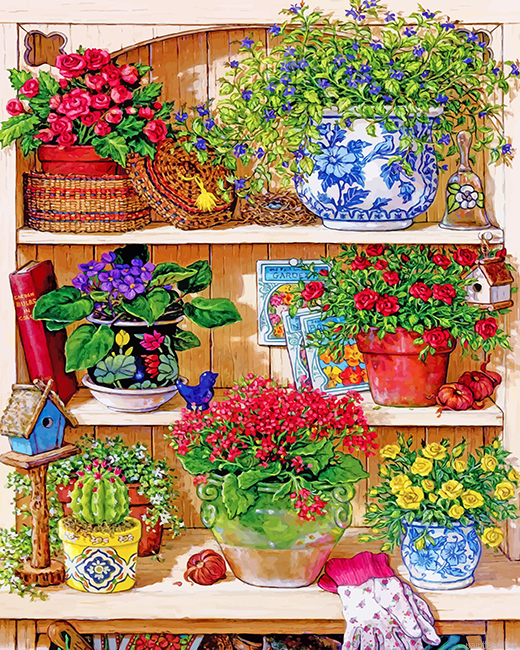 Cupboard Flowers Paint By Number.png