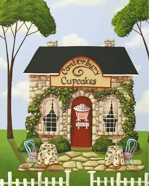 Cupcakes House Paint By Number.png