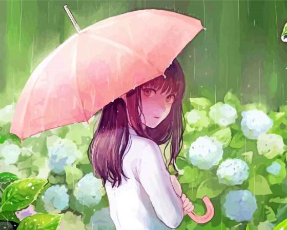 Cute Anime Girl Paint By Numbers.png