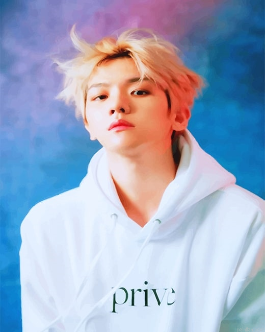 Cute Baekhyun Exo New Paint By Numbers.png