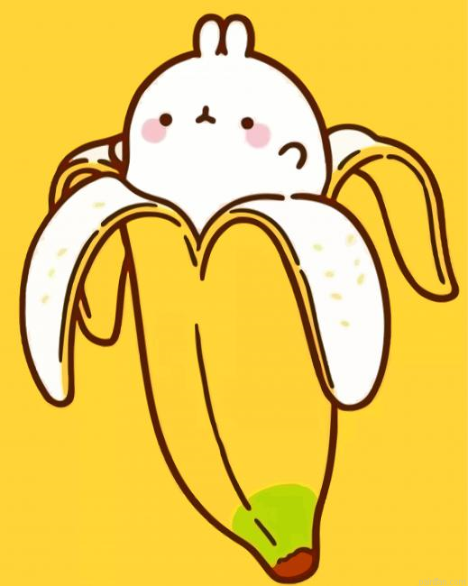 Cute Banana Paint By Number.png