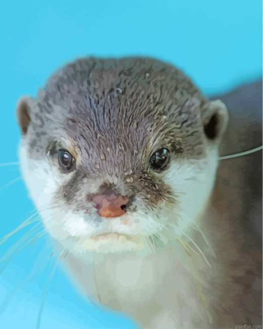Cute Beaver Paint By Number.png