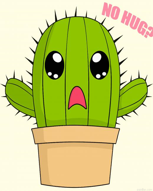 Cute Cactus Paint By Number.png