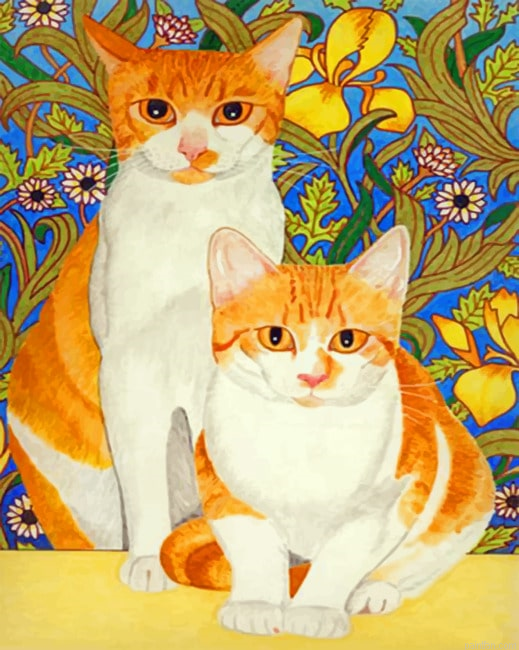 Cute Cats Animals Paint By Numbers.png