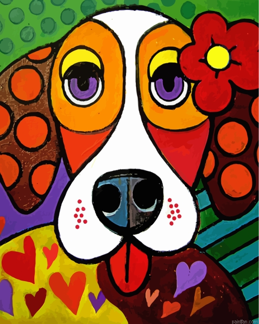 Cute Dog Paint By Number.png