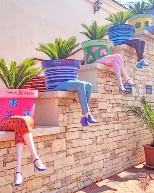 Cute Flower Pot People New Paint By Numbers.png