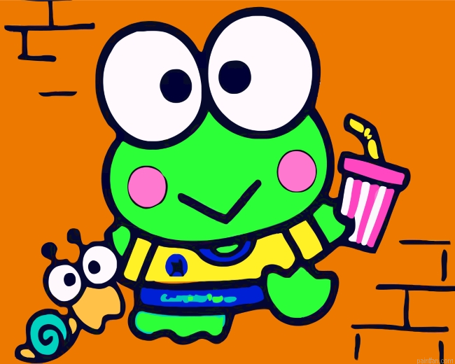 Cute Frog Paint By Number.png