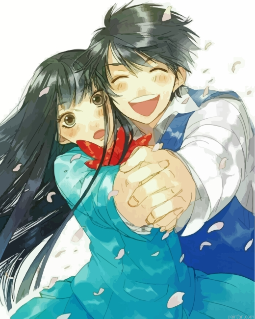 Cute Kimi Ni Todoke Paint By Number.png