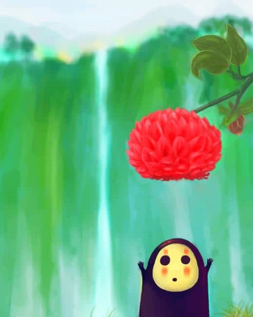Cute Little Kaonashi Paint By Number.png