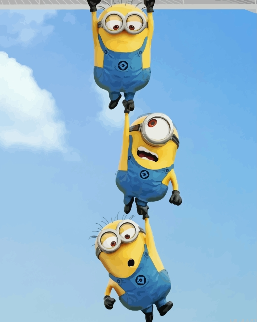 Cute Minions Paint By Numbers.png