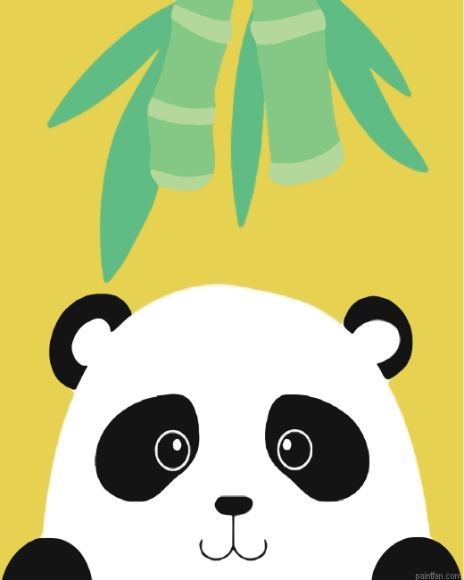 Cute Panda Paint By Number.png