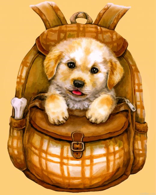 Cute Puppy Paint By Number.png