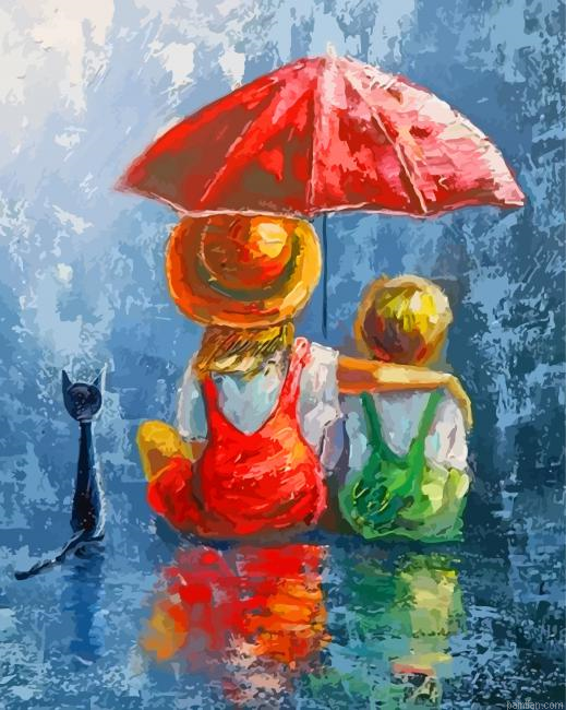 Cute Siblings Paint By Number.png