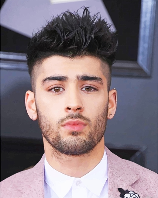 Cute Zayn Malik One Direction New Paint By Numbers.png
