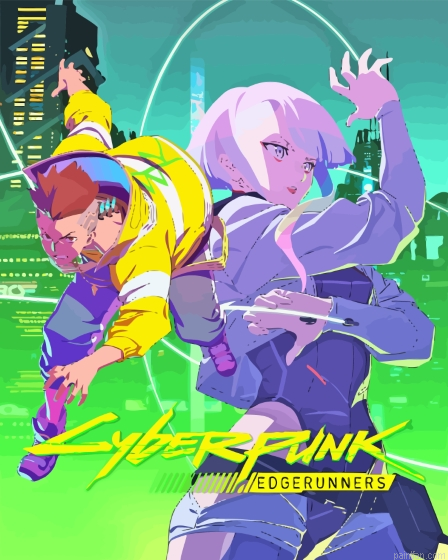 Cyberpunk Edgerunners Anime Poster Paint By Numbers.png
