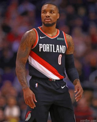 Damian Lilllard Basketball Paint By Number.png