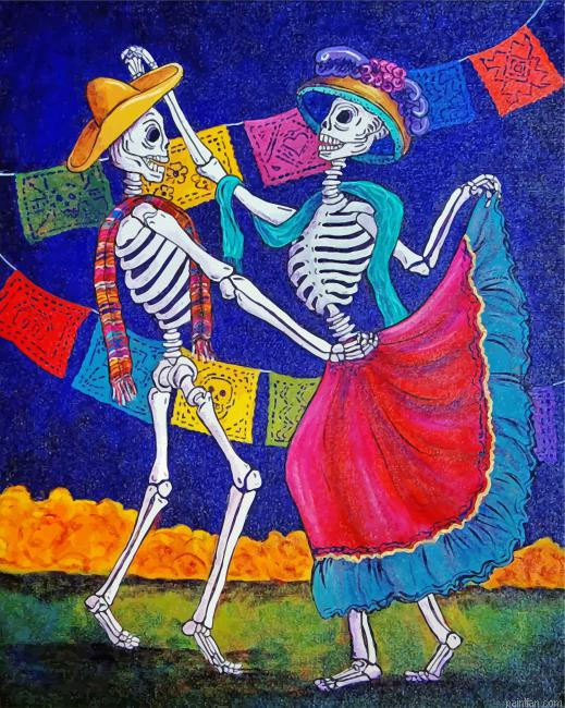 Dancing Skulls Paint By Number.png