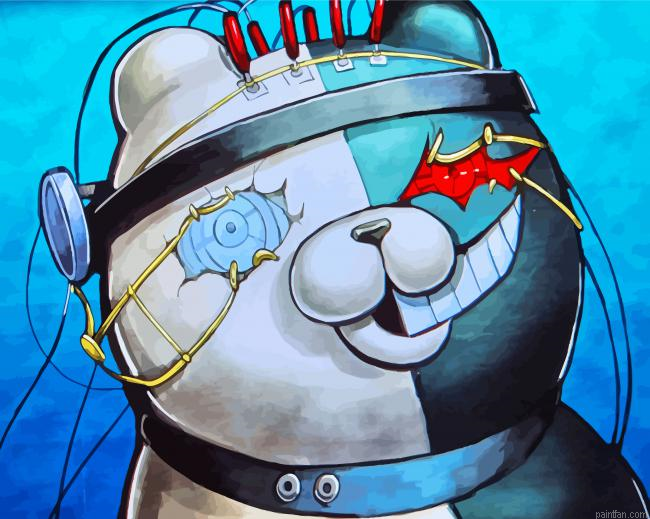 Danganronpa Monokuma Paint By Numbers.png