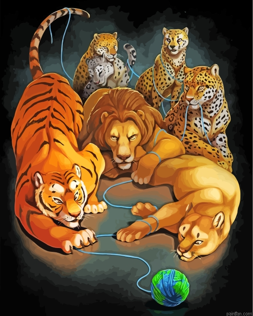 Dangerous Cats Paint By Number.png