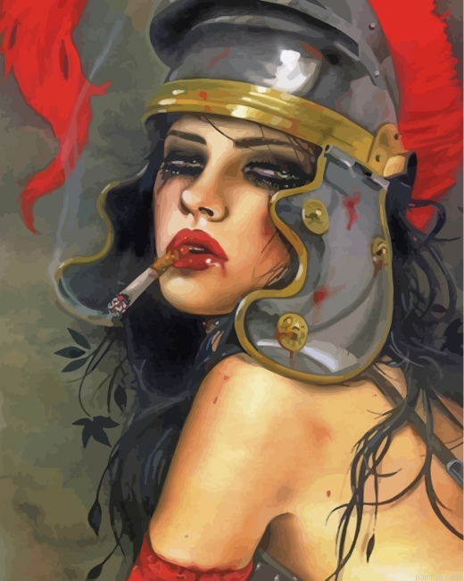 Dangerous Lady Paint By Number.png