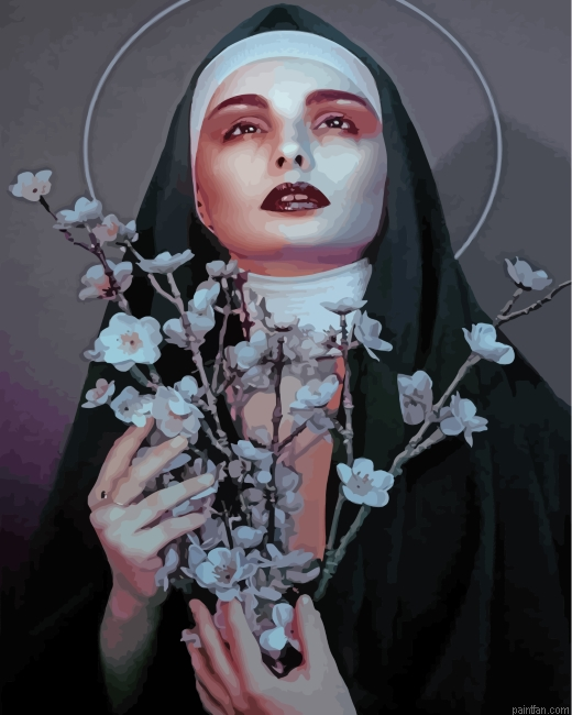Dark Nun Beauty Paint By Number.png