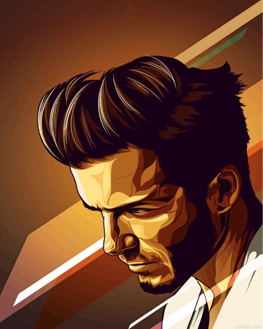 David Beckham Paint By Number.png