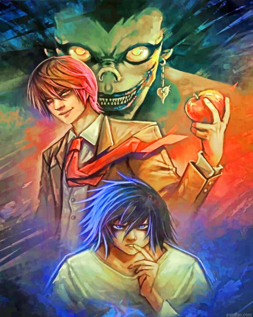 Death Note Animes Paint By Numbers.png