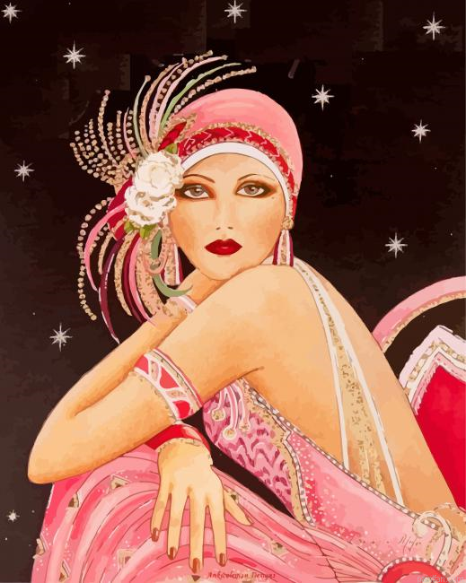 Deco Lady Paint By Number.png