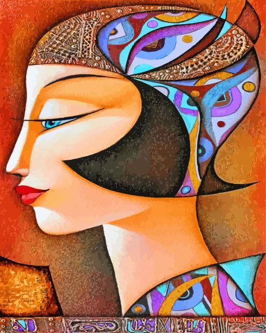 Deco Lady Side Profile Paint By Number.png