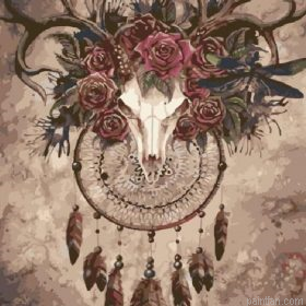 Deer Dreamcatcher Paint By Numbers.png