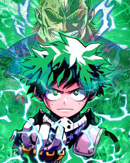 Deku My Hero Academia Paint By Numbers.png