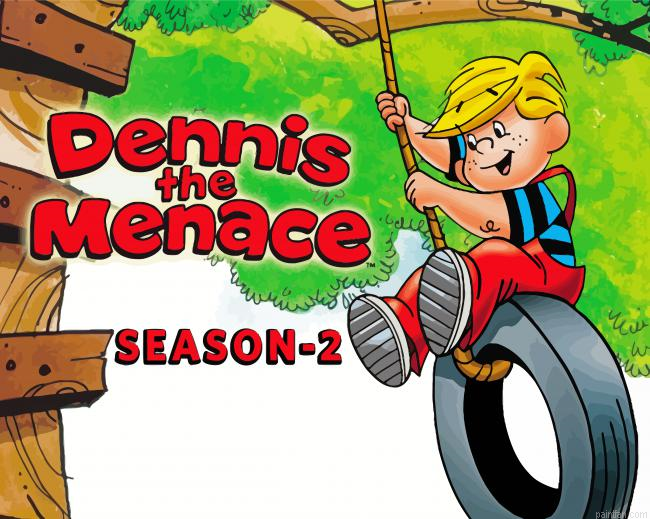 Dennis The Menace Poster Paint By Numbers.png