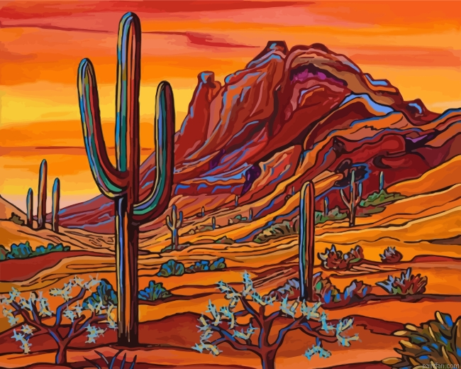 Desert Art Paint By Number.png