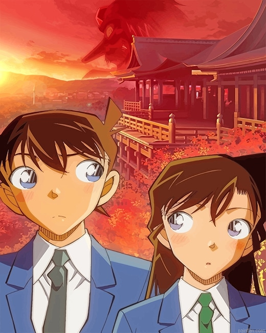 Detective Conan And Ran New Paint By Numbers.png