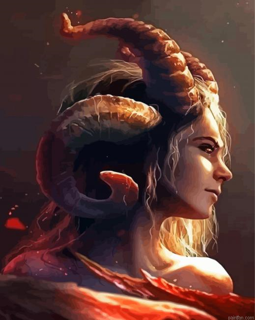 Devil Lady Paint By Numbers.png