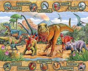 Dinosaur World Paint By Numbers.png