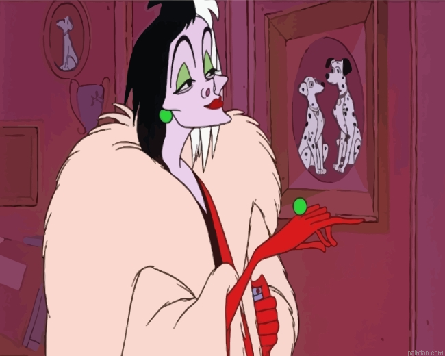 Disney Cruella De Vil Paint By Number.png