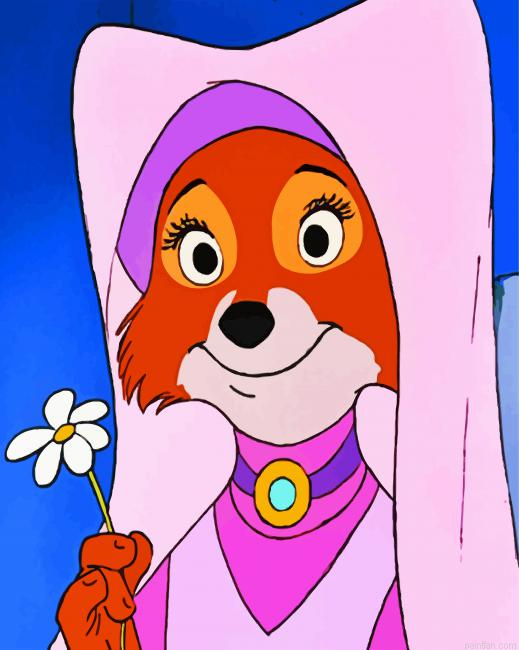 Disney Lady Marian Paint By Number.png